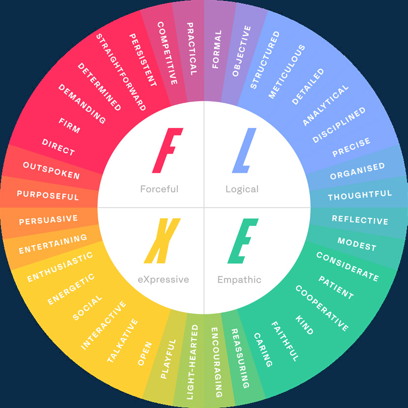 Spotlight FLEX behavioural style wheel